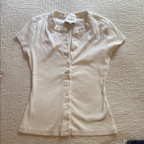 Reformation Raelynn Knit Top - Picture 1 of 5